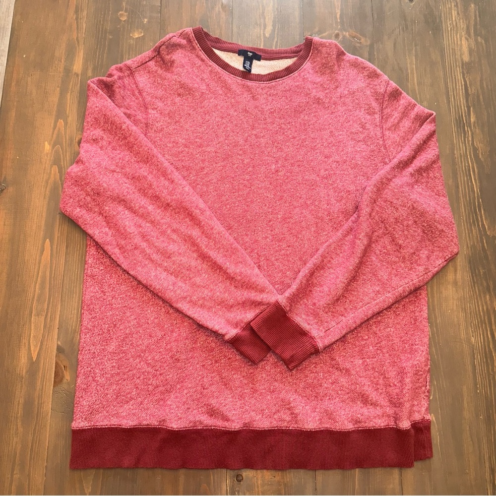 Gap red lightweight sweater